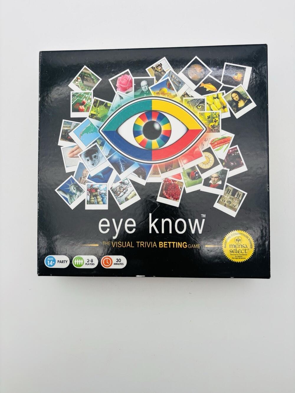 Eye Know The Visual Trivia Betting Game By Wiggles Mensa Select Open Box